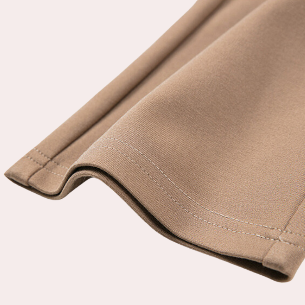 women's tailored straight-leg trousers