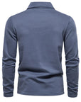 Men's beige soft knit crew jumper