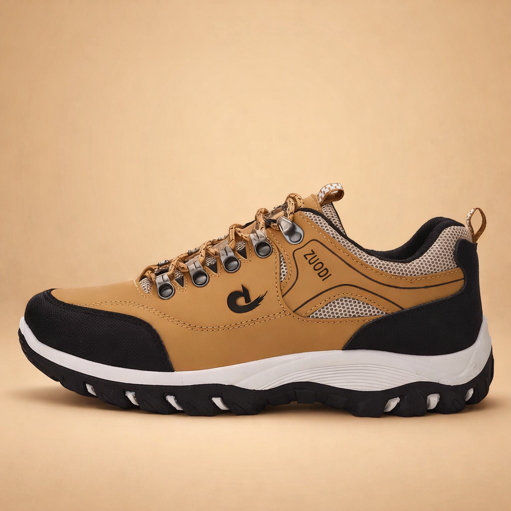 men's trail hiking shoes with grip outsole