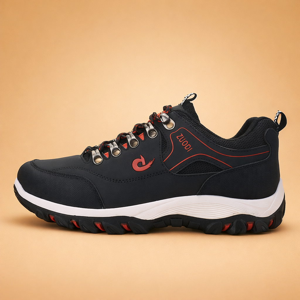 men's trail hiking shoes with grip outsole
