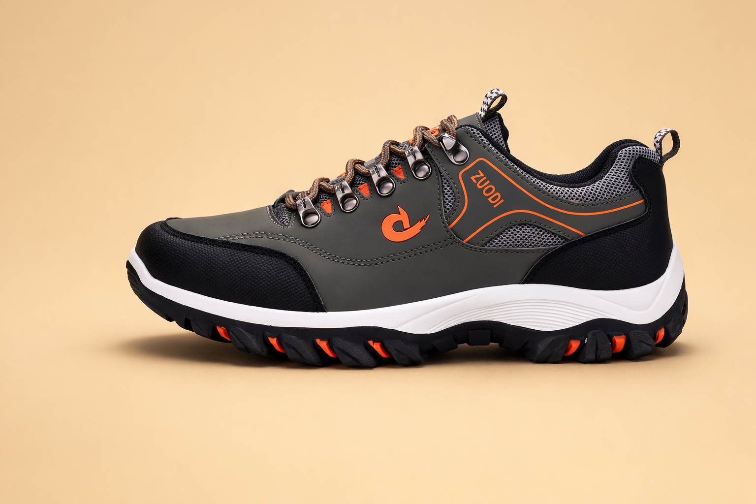 men's trail hiking shoes with grip outsole