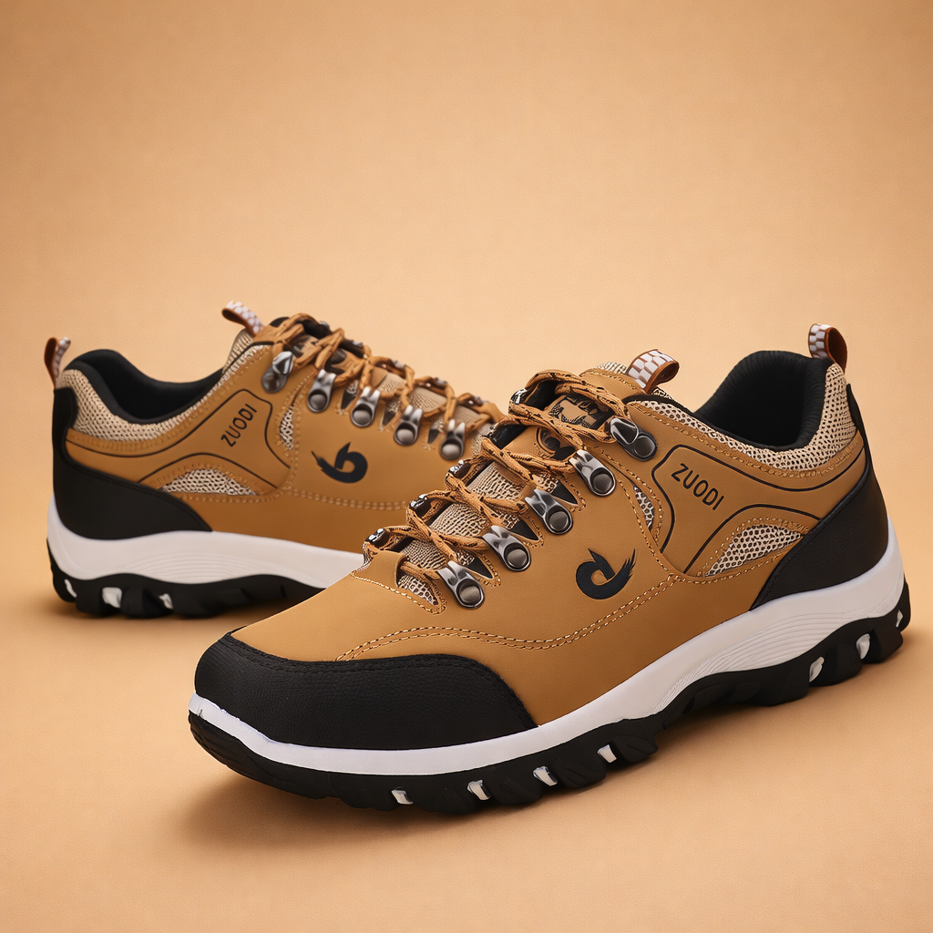 men's trail hiking shoes with grip outsole