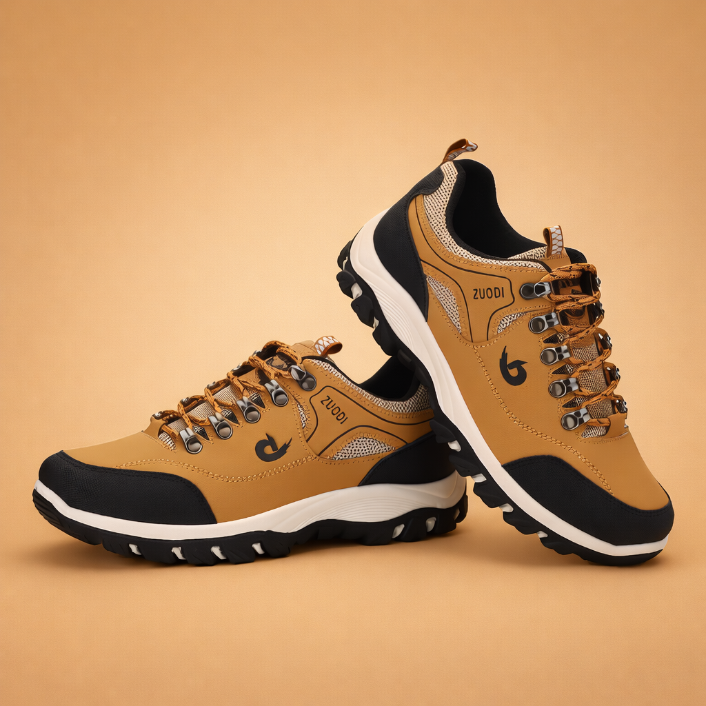 men's trail hiking shoes with grip outsole