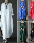 Ivy | White Midi Dress Long Sleeve Swing Design 2