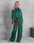 Women’s women's high neck jumpsuit