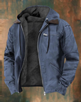 Men's Brown Faux Leather Jacket biker timeless style