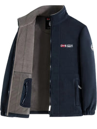 Julius | Men's Navy Outdoor Fleece Jacket Full Zip