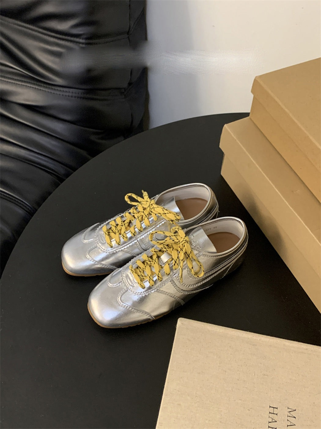 women's retro chunky lace-up sneakers