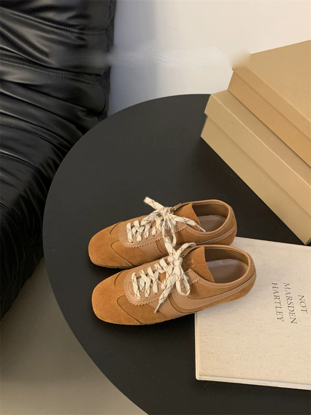 women's retro chunky lace-up sneakers