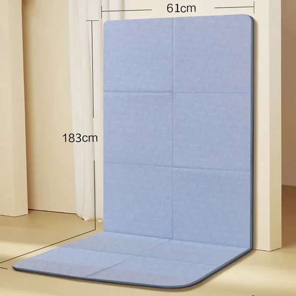 Komfortabler Faltbarer Yoga Mat für Unisex Tragbar Eco-Friendly 6mm Dicke 6