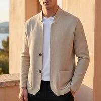 Freya | Women's Stand Collar Knit Cardigan