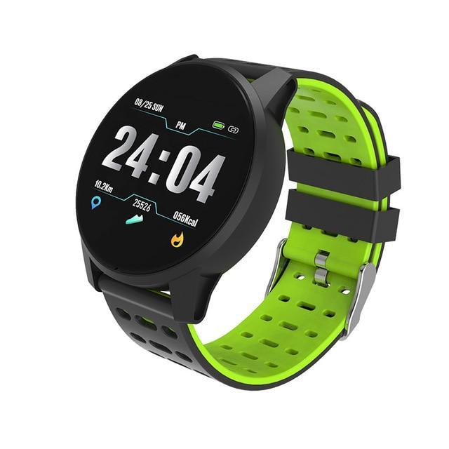 Leichte Smartwatch für Herren Damen GPS Herzfrequenzmonitor langlebig Fitness 0