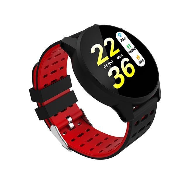 Leichte Smartwatch für Herren Damen GPS Herzfrequenzmonitor langlebig Fitness 6