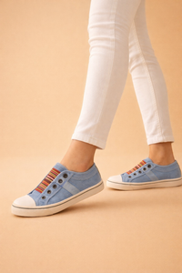 Cleo | Women's Slip-On Sneakers Breathable Knit