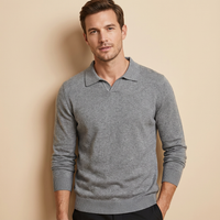 Hugo | Men's Knitted Polo Sweater