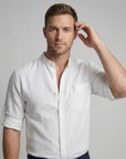 Liam | Men's Shirt Casual Fit Stand-Up Collar 2