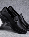 Loafers for Women Black Comfortable Design 1
