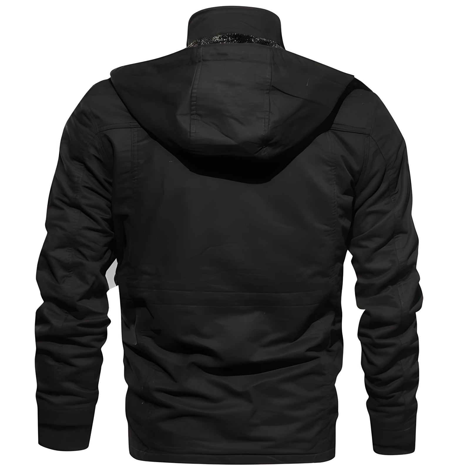 Men's military jacket waterproof fleece lined winter coat