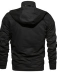 Men's military jacket waterproof fleece lined winter coat