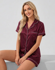 Women’s women's satin pyjama set