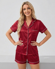 Women’s women's satin pyjama set
