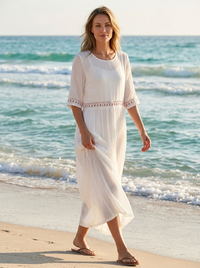 Nova | Women's Cotton Midi Dress