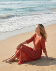 Women’s women's cotton midi dress