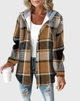 Women's red mesh button placket tailored jacket