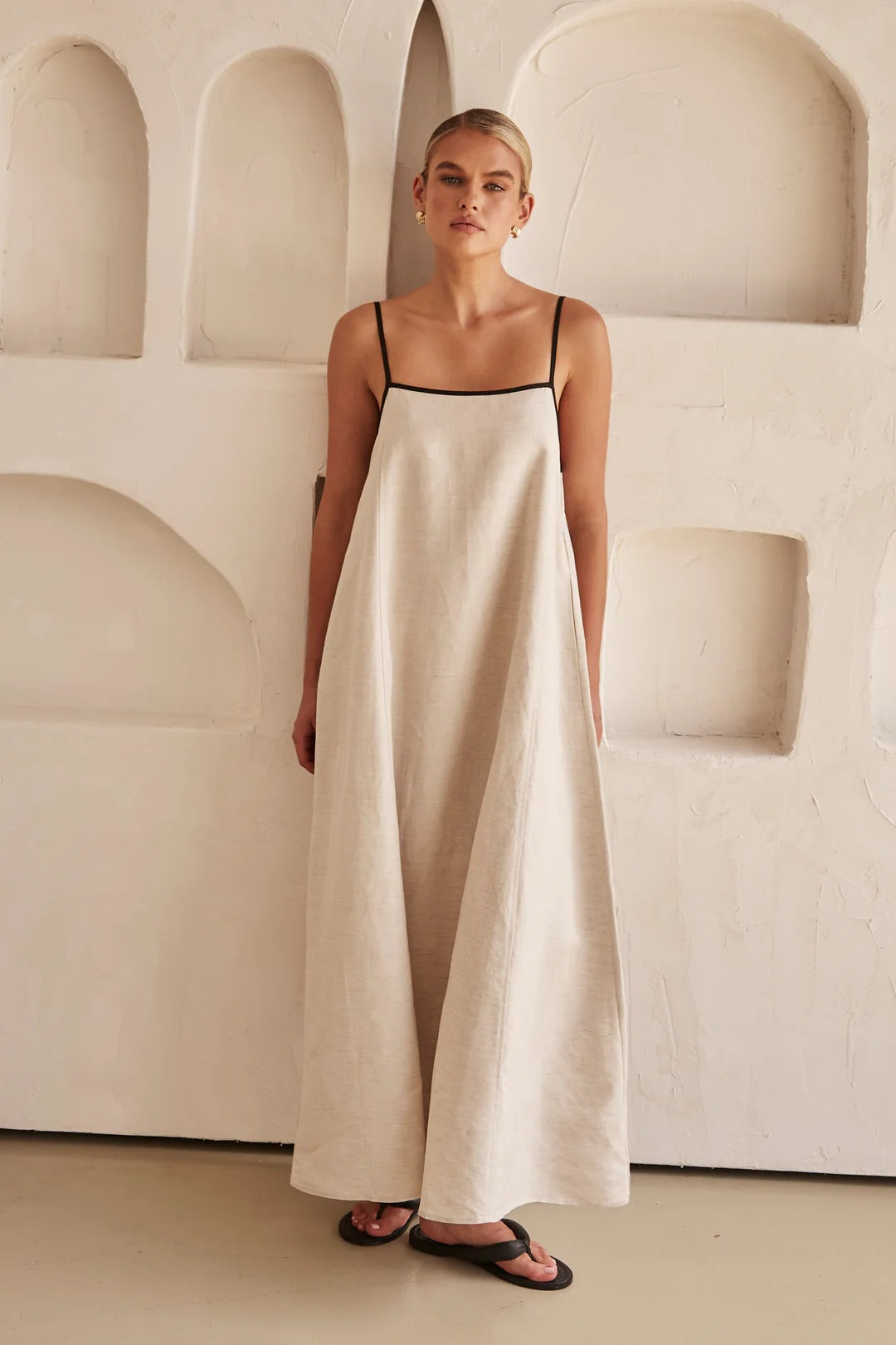 Maxi Dress Spaghetti Strap Summer Elegance 0