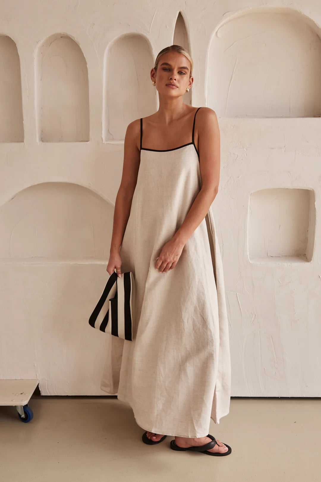 Maxi Dress Spaghetti Strap Summer Elegance 1