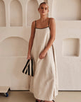 Maxi Dress Spaghetti Strap Summer Elegance 1