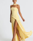 Maxi Dress With High Slit For Women 0