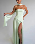 Maxi Dress With High Slit For Women 10