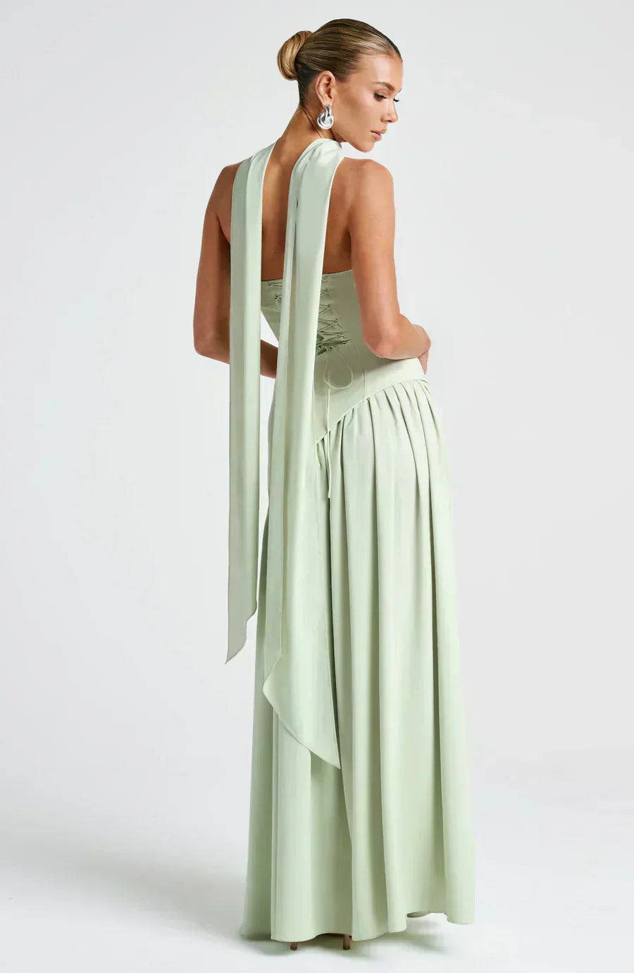 Maxi Dress With High Slit For Women 8