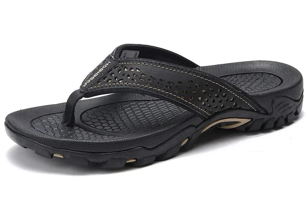Men's Athletic Flip Flops High Arch Support Water-Resistant Rubber Sole 5
