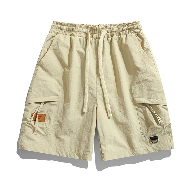 Men's Cargo Shorts With Elastic Waistband 1