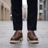 Elias | Men's Leather Slip-On Loafers Casual
