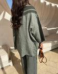 women's two-piece summer co-ord set