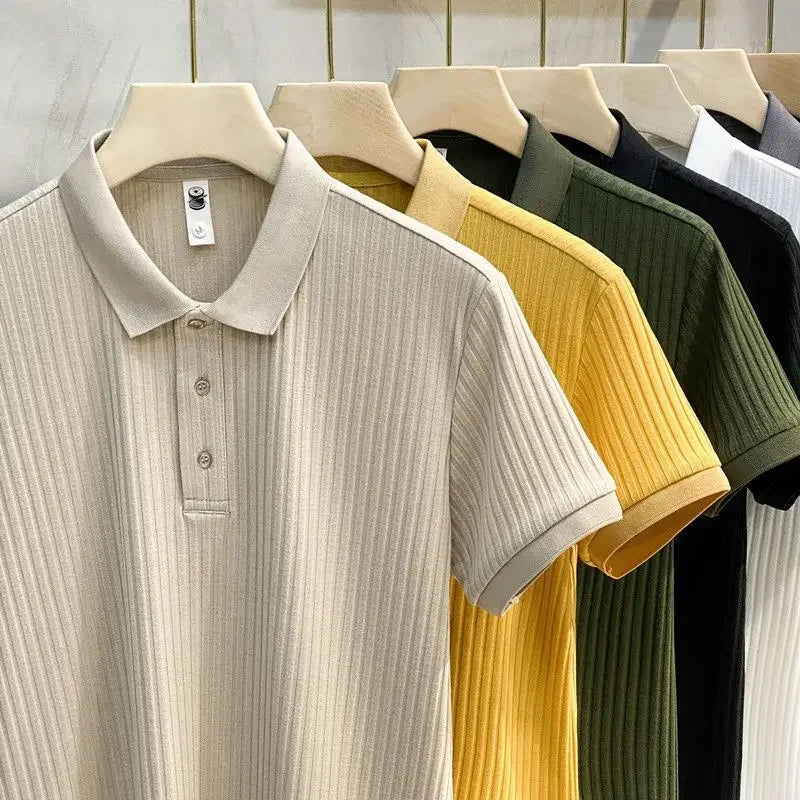 Men’s men's lightweight cotton polo shirt