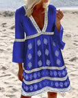Nina | Summer Dress Batwing Sleeves Casual Fit 0