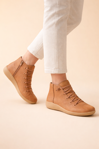 Noor | Women's Ankle Boots Low Block Heel