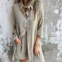 Vida | Women's Linen Two Piece Set