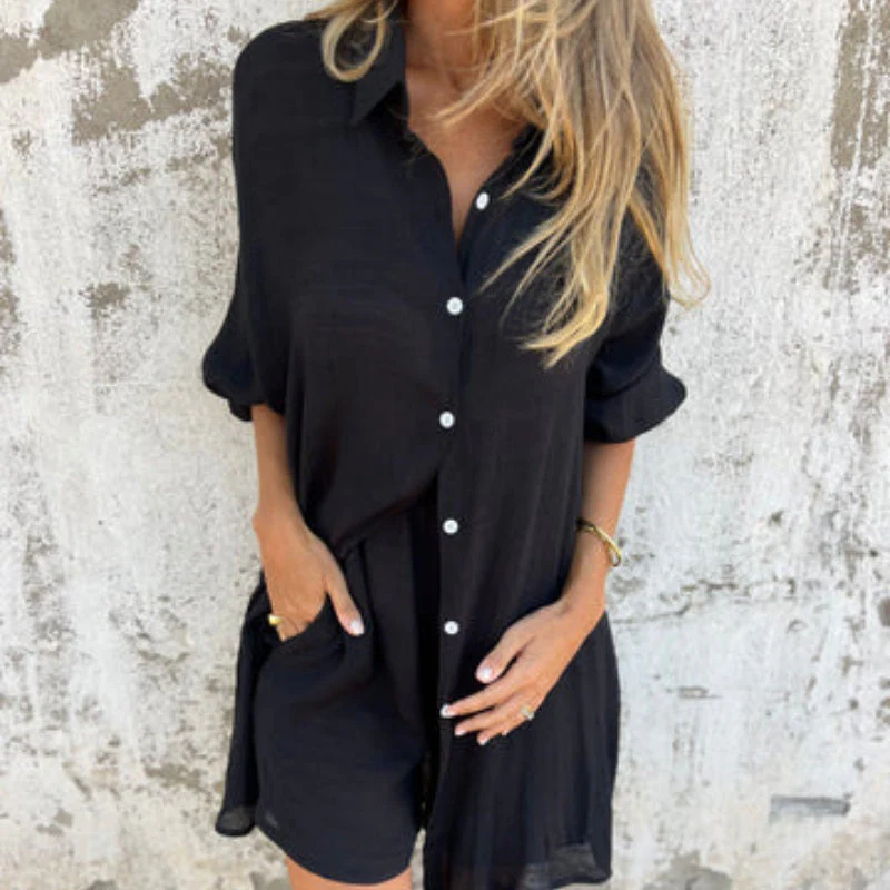 Women’s women's linen two piece set