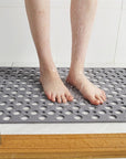 Non-Slip Shower Mat for All Ages Antibacterial PVC Durable 1