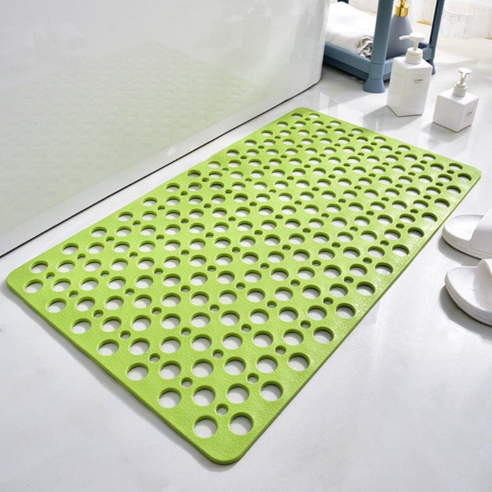 Non-Slip Shower Mat for All Ages Antibacterial PVC Durable 7