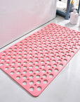 Non-Slip Shower Mat for All Ages Antibacterial PVC Durable 8