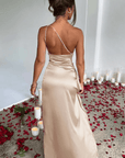 One-Shoulder Maxi Dress With Thigh-High Split 5