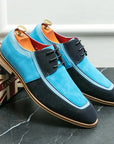 Oxford Dress Shoes Suede Classic Style 2