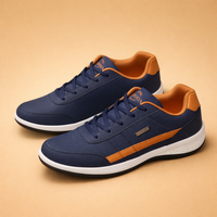 Caleb | Men's Casual Lace-Up Sneakers Cushioned