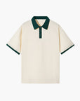 Refined Men's Polo Shirt With Contrast Details 0